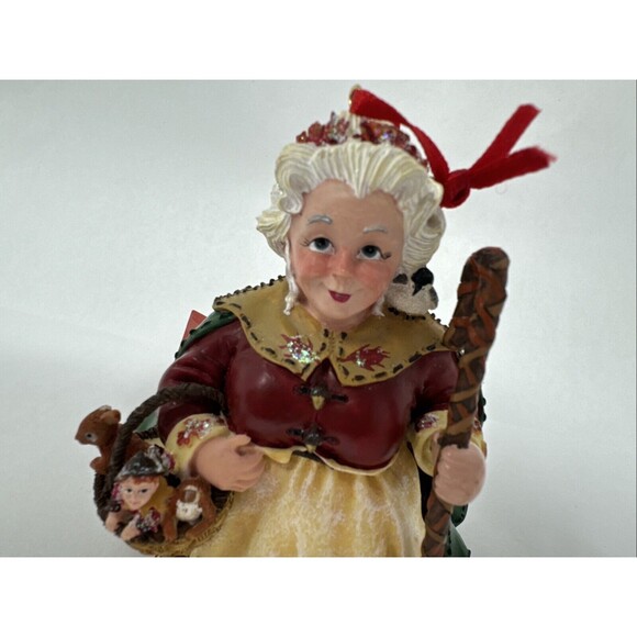 Christopher Radko Woodland Winds Nana Leaf Enchanting Friends Ornament - Picture 8 of 8